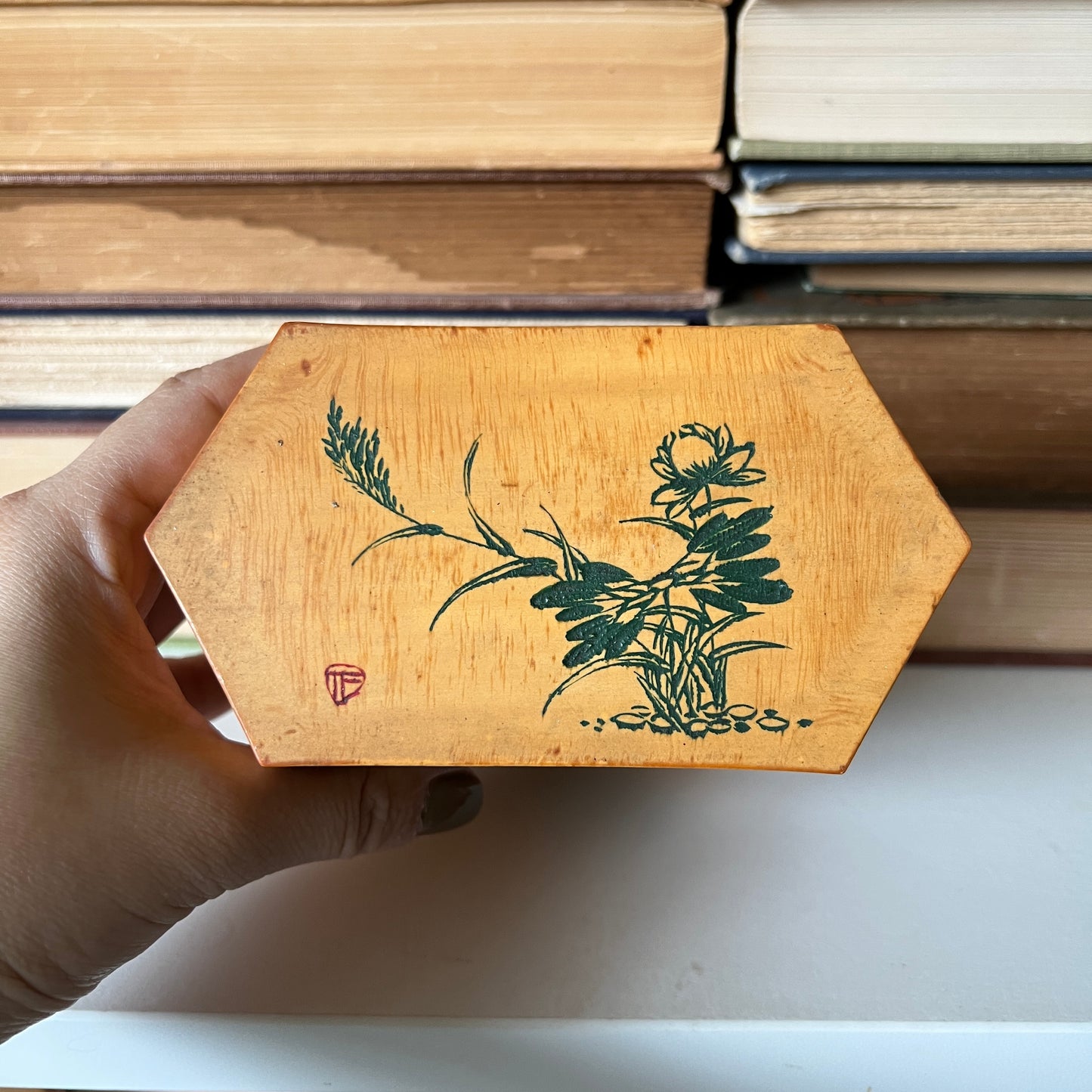 Vintage Chinese Tea Caddy
