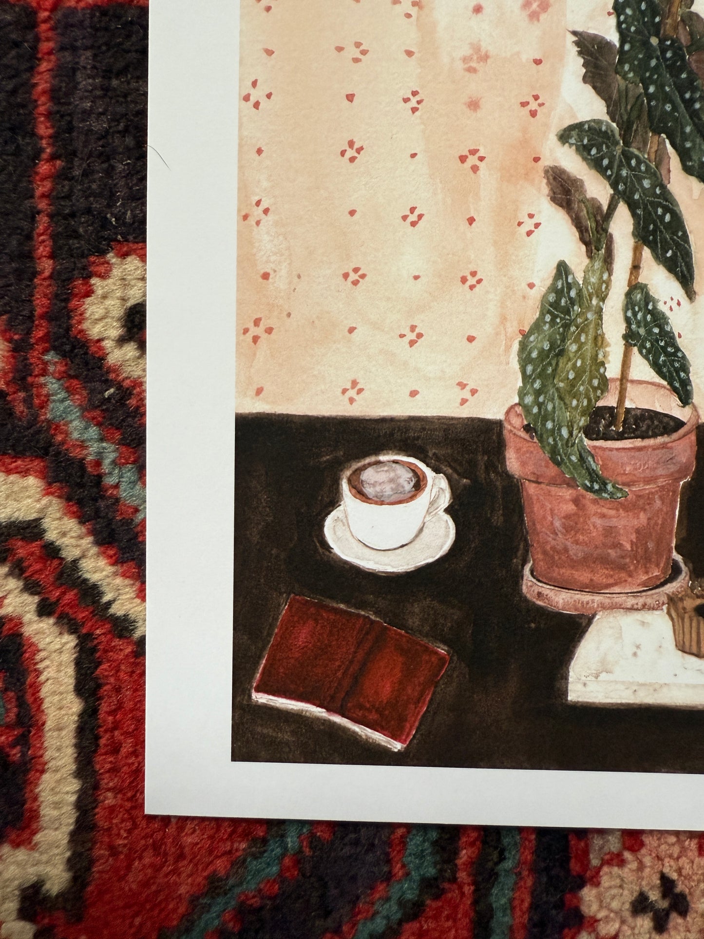 Cozy Reading Night Print
