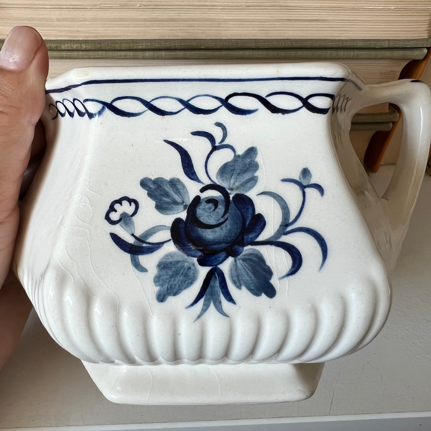 Vintage Real English Ironstone Sugar Bowl