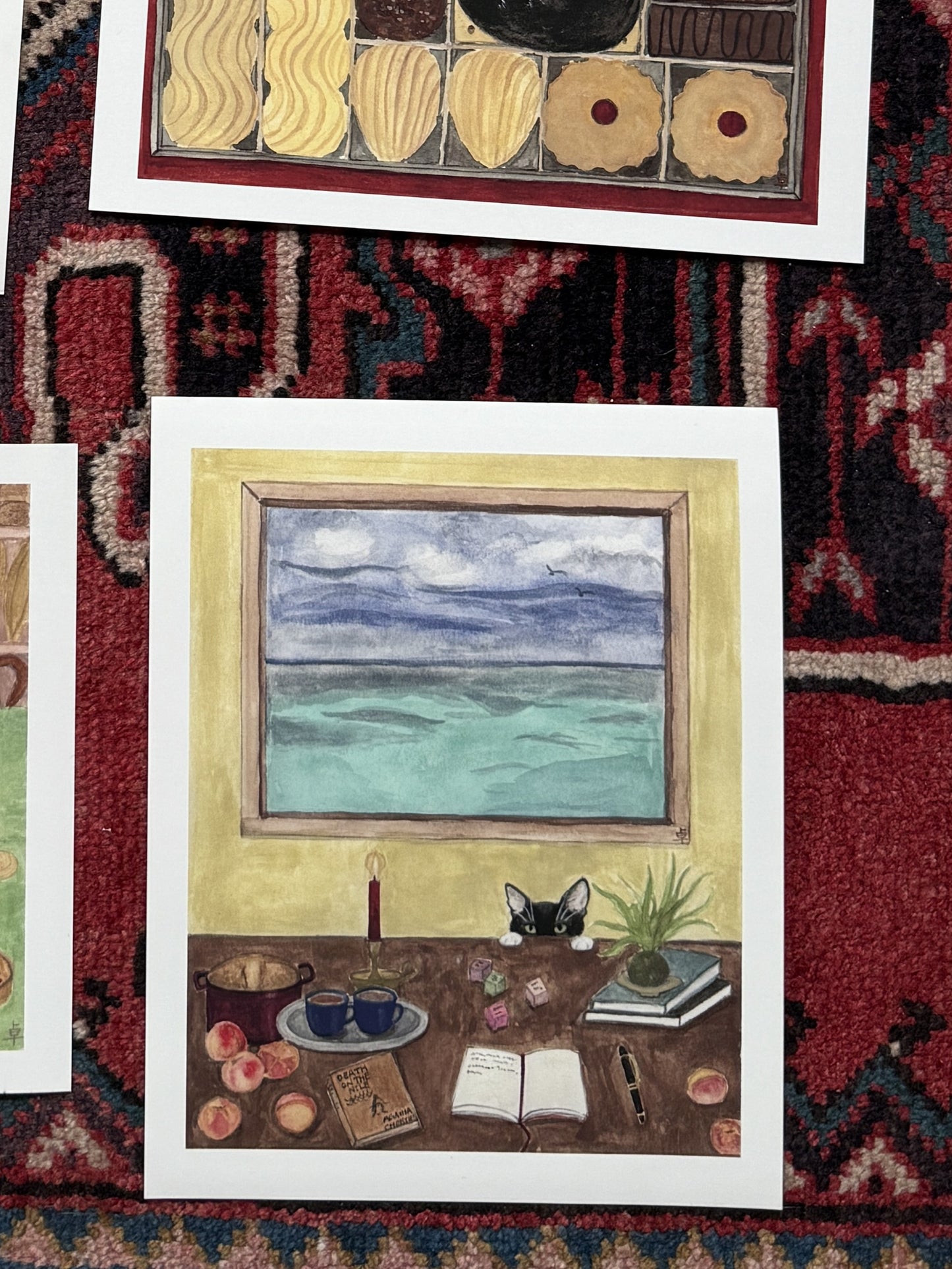 Mischievous Cat Print