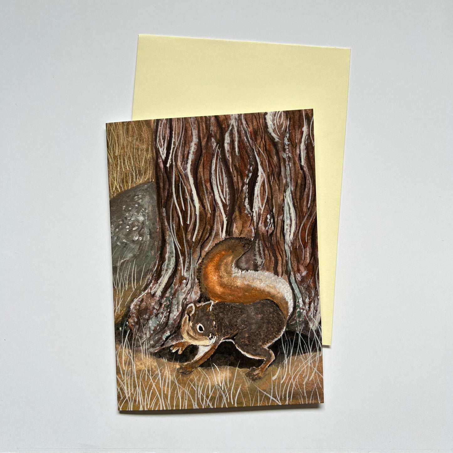 Squirrel Greeting Card