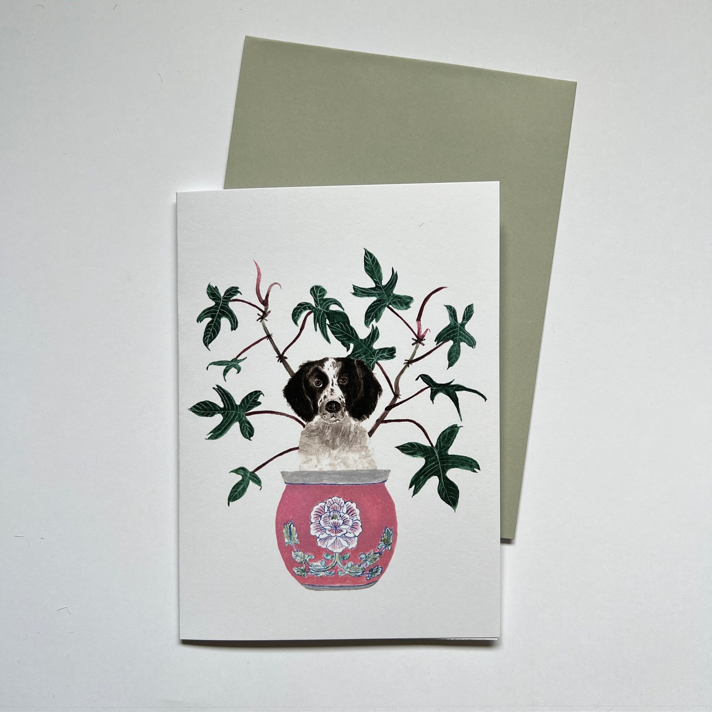 Spaniel Dog Greeting Card
