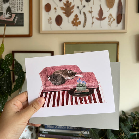 Italian Greyhound Greeting Card