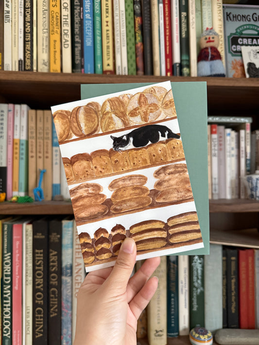 Cat Loaf Greeting Card