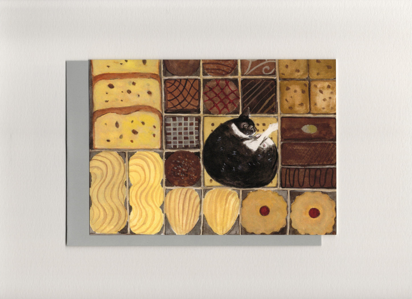Cookie Box Greeting Card