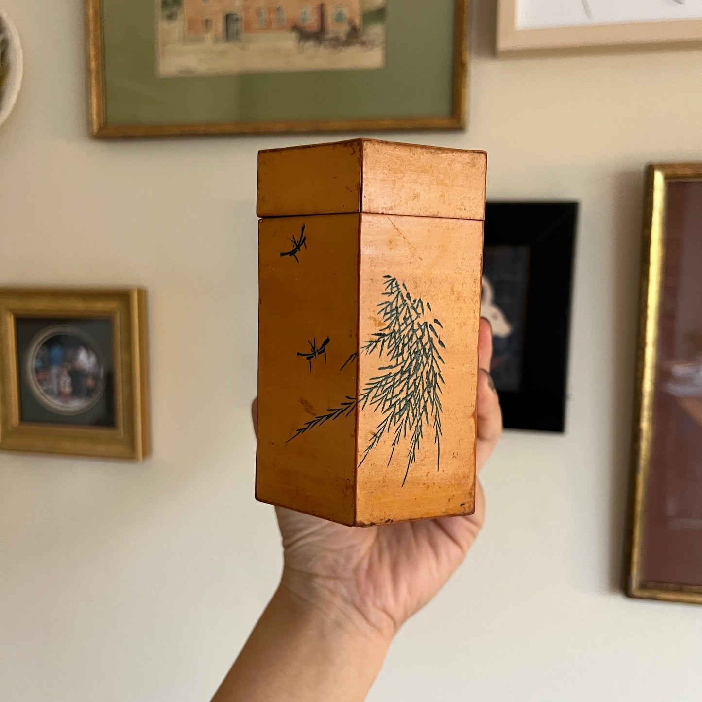 Vintage Chinese Tea Caddy