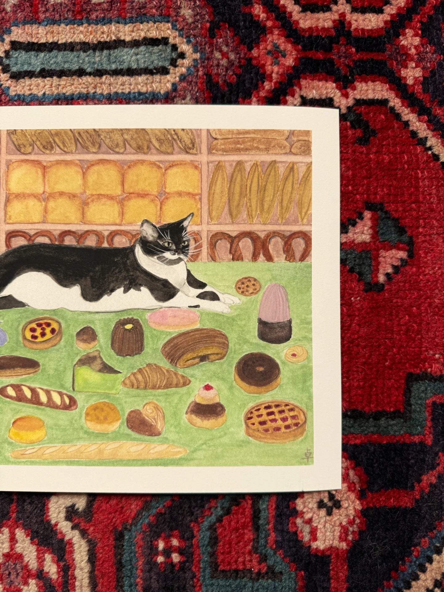 Cat Café Print