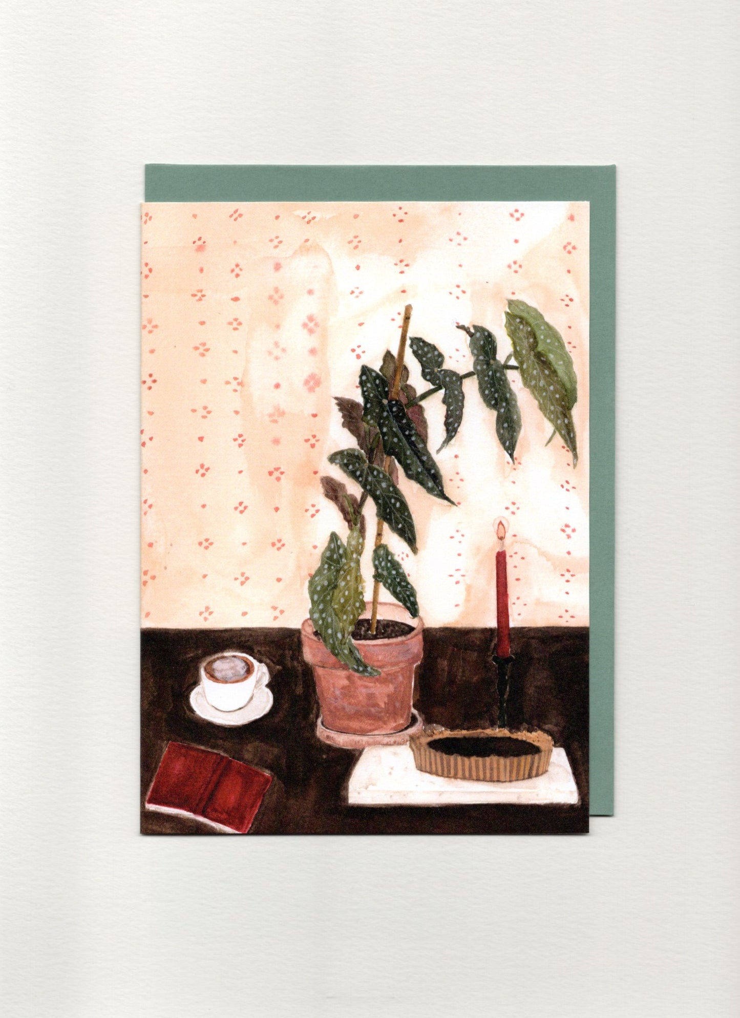 Cozy Reading Night Greeting Card