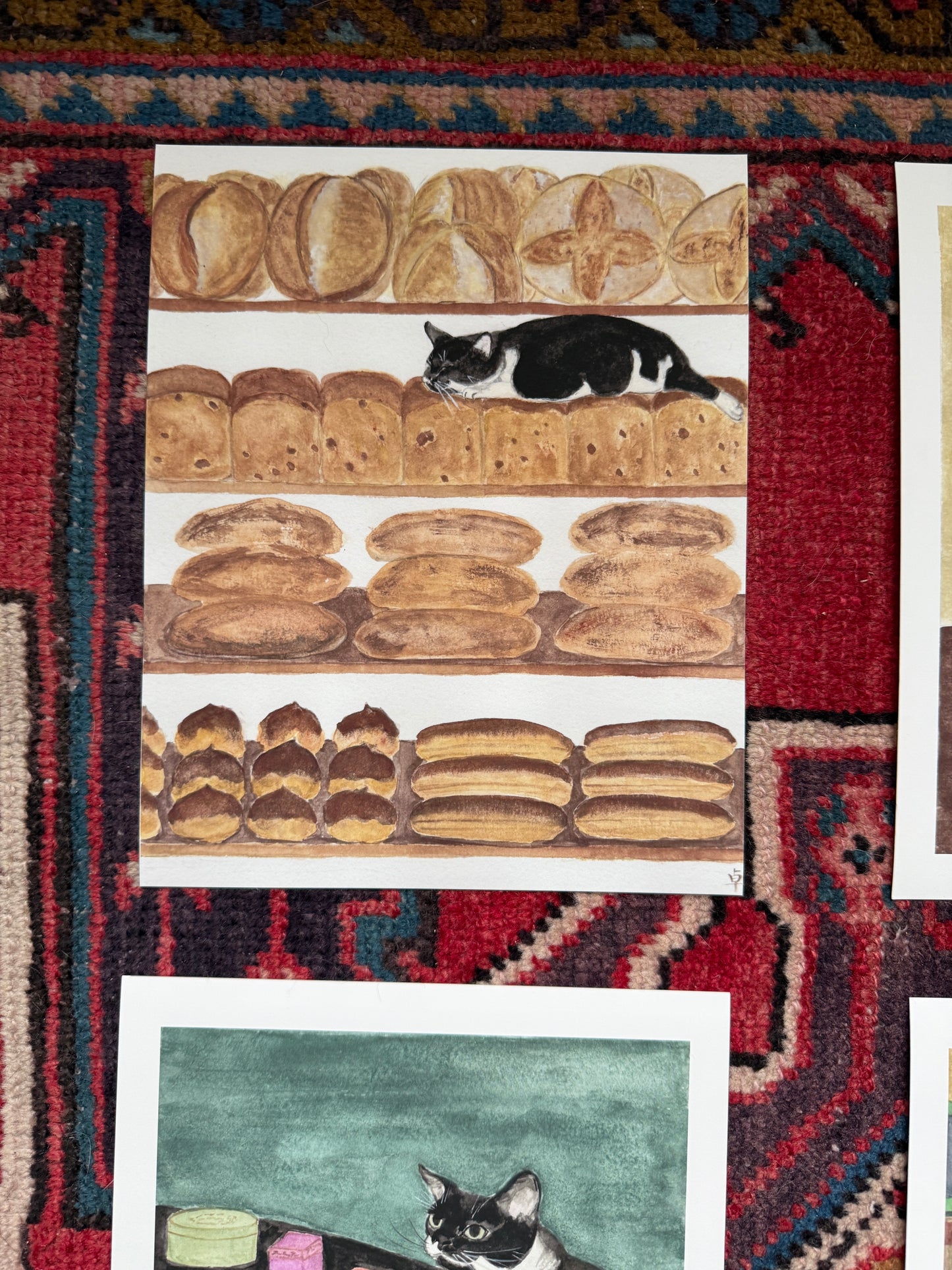 Cat Loaf Print
