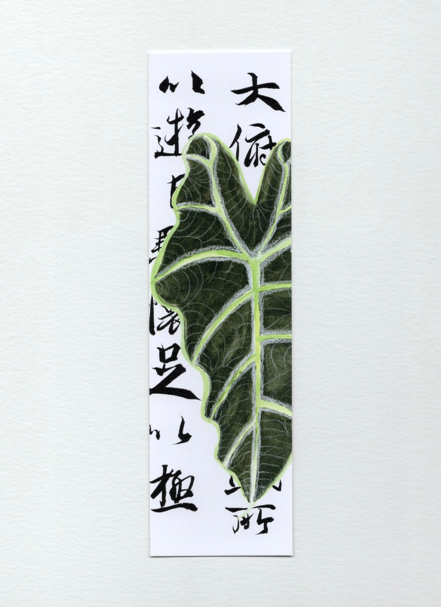 Alocasia Plant Bookmark