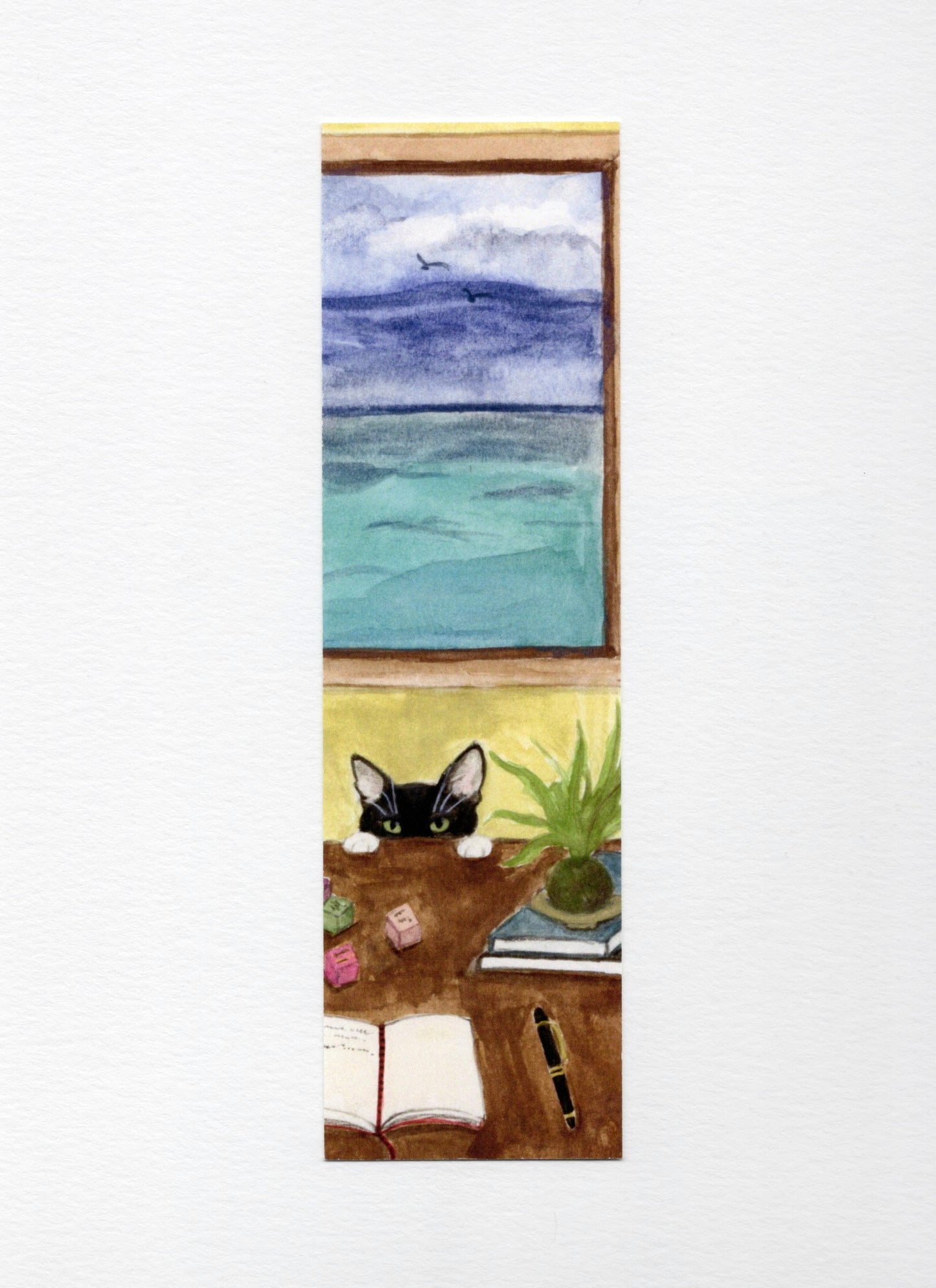 Mischievous Cat Bookmark